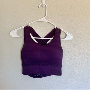 Purple Vault Sports Bra